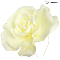 LIGHTWEIGHT ROSE FLOWER FASCINATOR