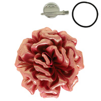 2 IN 1 ROSE BLOOM HAIR CLIP BROOCH PIN