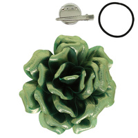 2 IN 1 ROSE BLOOM HAIR CLIP BROOCH PIN