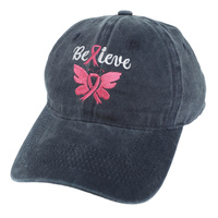 BREAST CANCER AWARENESS DENIM CAP
