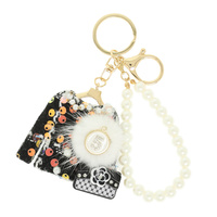 FASHION PEARL WRISTLET KEYCHAIN