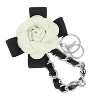 FLORAL BLOOM BAG CHARM KEYCHAIN