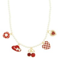 SWEETHEART THEME CHARMS NECKLACE