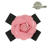 FABRIC FLOWER HAIR CLIP / BROOCH PIN